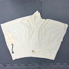 Vintage-Inspired Ivory Cotton Bustier Top Womens Medium By Ban.Jara