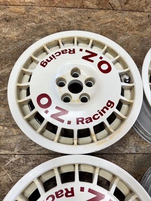 JDM Rare OZ Rally Racing 157J+40 PCD100 5-lug 5H Wheels | eBay