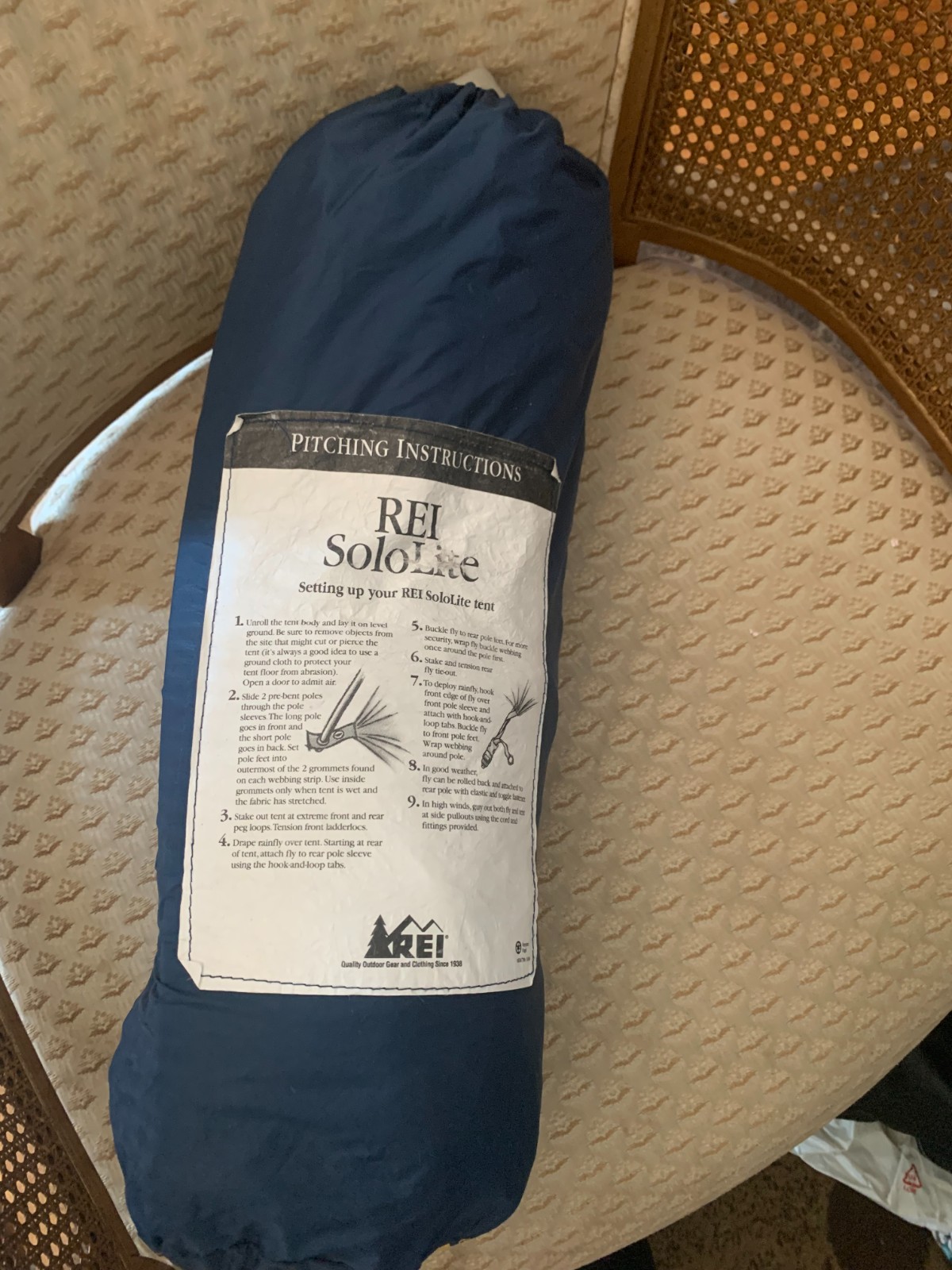 REI SoloLite 1 Person Tent With Footprint & Fly