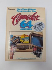 More Than 32 BASIC Programs Commodore 64 dilithium Press 1983 w/ Disk Retro