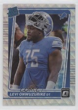2021 Panini Donruss Optic Rated Rookie Wave Prizm /299 Levi Onwuzurike #270 07mp