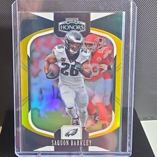 Saquon Barkley 2025 Panini Honors Football Prizm #24 Eagles /10