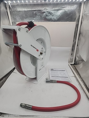 #ad Samson 504150 50#x27; x 1 2quot; NPT Low Pressure Spring Rewind Air and Water Hose Reel $499.99