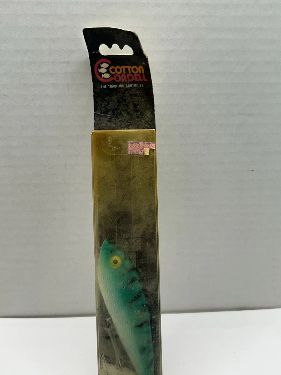 50 Leurres Vintage Cotton Cordell - Crankbait Ailés Rouges (collection, Pêche)