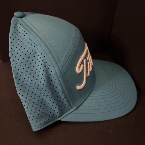 Titleist Diego Golf Hat Bold Style Breathable Split Panel Construction Cap Blue - Picture 4 of 8