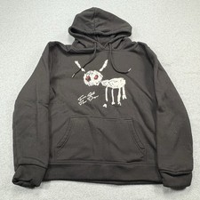 Drake For All The Dogs Hoodie Men  s L Black Album Tour Merch Pullover