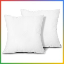 Pillow Inserts Set 2 Down Alternative Polyester Couch Cushion Sham Stuffer 18x18