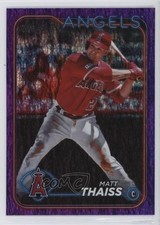 2024 Topps Update Purple Holo Foilboard 115/799 Matt Thaiss #US274 16kt