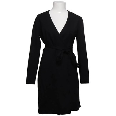 Vanilia, Wickelkleid, Größe: S, Schwarz, Einfarbig, Damen #gz7