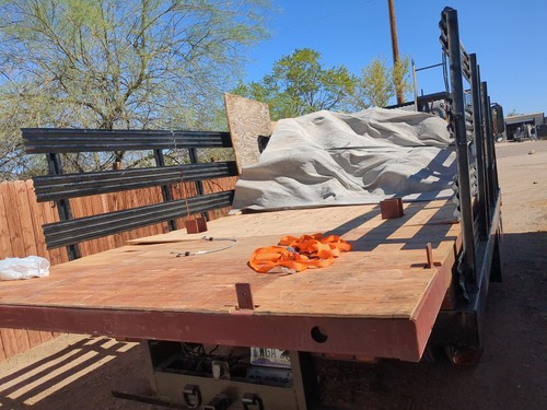 Metal Shipping Platform with Plywood Flooring for Shipping Container