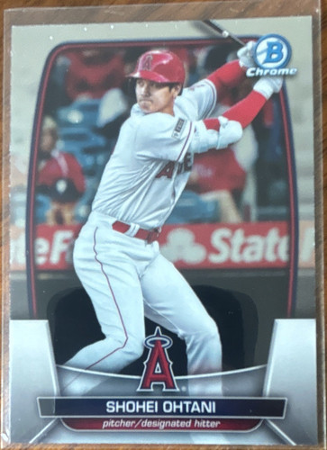 Topps 2023 Bowman Chrome Shohei Ohtani #67 Los Angeles Angels MLB Baseball