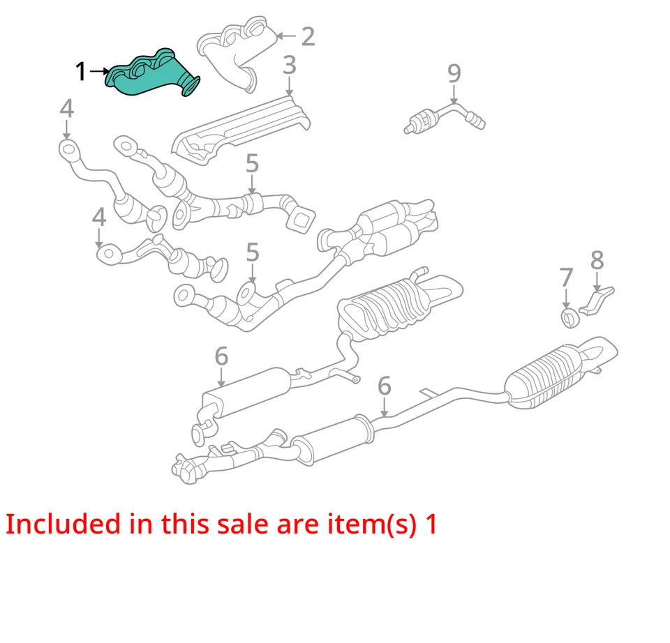 Mercedes-Benz S600 2001 turbocompresor colector de escape con turbocompresor AC9X9 Foto 3 de 4