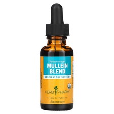 2 X Herb Pharm, Mullein Blend, 1 fl oz 30 ml -Worldwide