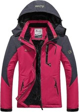 Women's Waterproof Ski/Walking/Hiking Jacket Winter  Outdoor Mountain Coat Hood