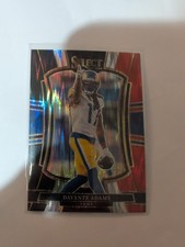 2025 Panini Select Davante Adams #120 Red & Blue Shock, LA Rams
