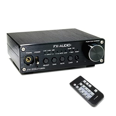 FX-AUDIO FX-202J FUSION Verstärker USB DAC Tripath TA2020 Stereo Verstärker F...