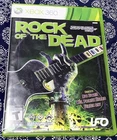 Rock of the Dead w/ Manual (Microsoft Xbox 360, 2010)  Brand New Still Sealed