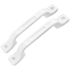 2 Pack White Plastic Grab Handle Rvboattruckmarine 9-14 Assist Handle 2 Pack White Plastic Grab Handle Rvboattruckmarine 9-14 Assist Handle