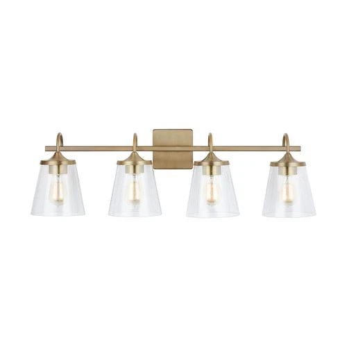 Capital Lighting Jayne 33.25" Four Lights - Brass 4-Light - Picture 3 of 4