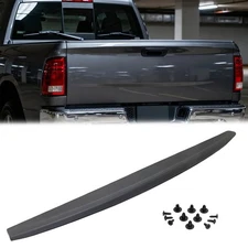 Tailgate Spoiler Molding Cap for 2009-2018 Dodge Ram 1500,Flex Step Cap Top Trim