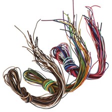 60 Pcs Suede Cord for Jewelry Making Necklace String Braided Faux