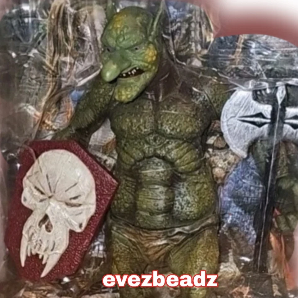 Figura de acción EvezBeadz Vintage 2000 EverQuest Troll Toy Vault EQ010 caja nueva Foto 3 de 4