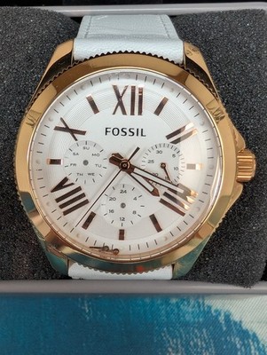 Fossil Cecile Multi-Function Watch (Model AM4486) In Box. New Battery. Been Worn
