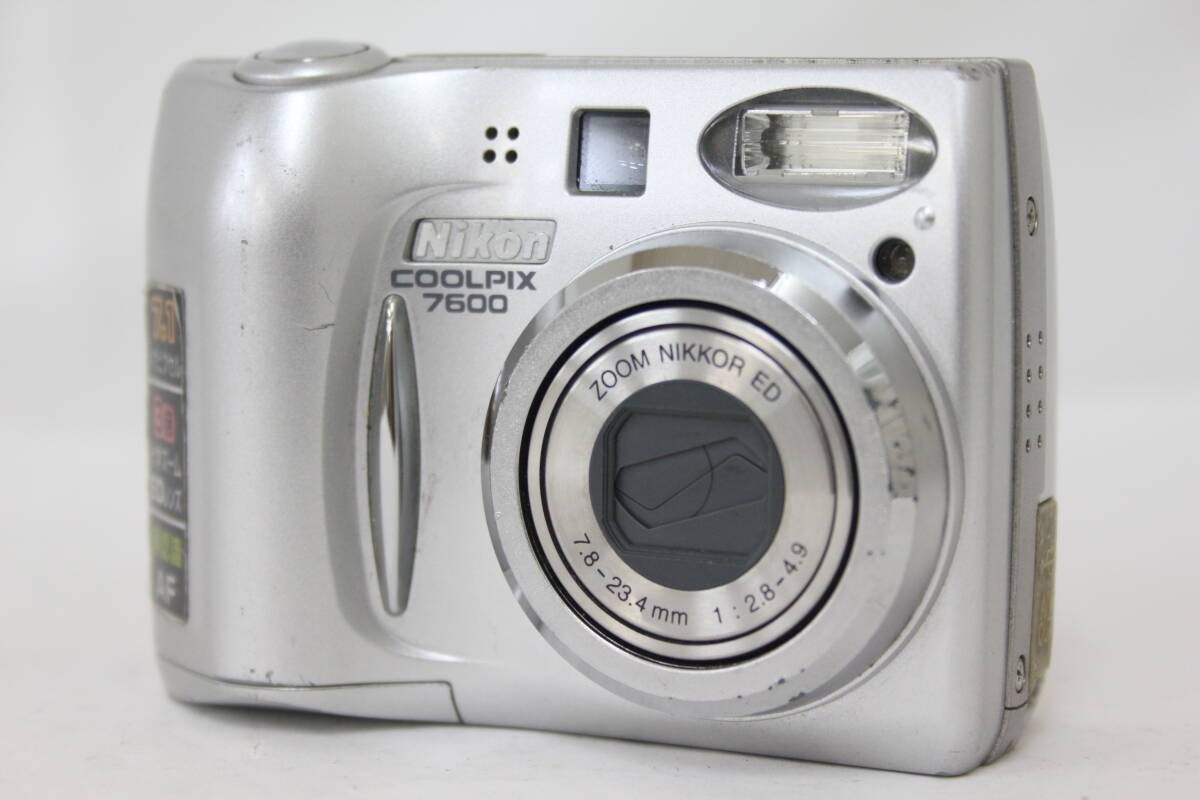 美品 名機 動作品 平成レトロ CCD Nikon COOLPIX E7600 Nikon COOLPIX E7600 Digital Camera 7MP Compact Working