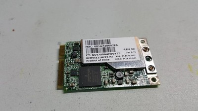 HP 441530-001 HP WLAN MODULE 802.11a/b/g/n BROADCOM (2510P) Tested