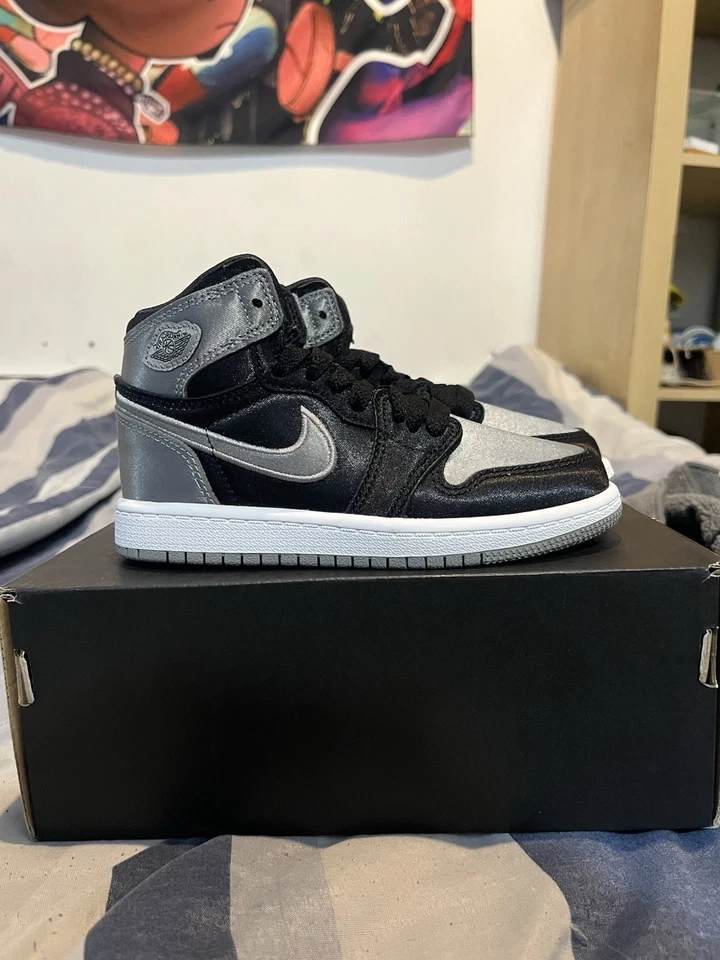 Air Jordan 1 ретро высоты OG PS «атласная тень» размер 11c совершенно новый - Изображение 2 из 4