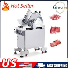 Fully Automatic Meat Slicer 1500W Commercial Floor Standing 14" Blade 0-15mm Adj