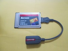Xircom CreditCard Ethernet 10/100 Ready PCMCIA PC Card CE3B-100 With Cable