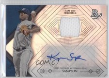 2014 Bowman Platinum Auto Relics Keyvius Sampson #AR-KS Auto 1l5