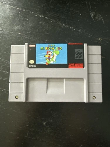 Super Mario World Super Nintendo SNES Working