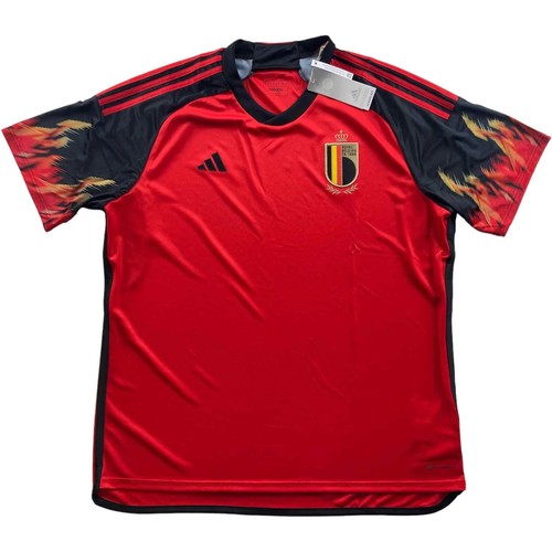 NEU Belgien 2022-23 Adidas Home (Neu mit Etikett) Fußball Trikot Shirt Gr. XXL