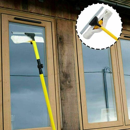 Limpiador extensible de equipo de lavado poste de ventana de 3,5 m mango largo - Imagen 4 de 5