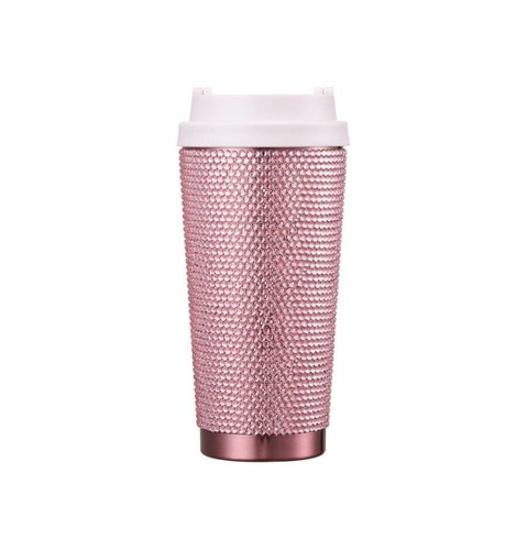 Vaso Starbucks Corea 2024 SS Yunseul estrás rosa 473 ml - Imagen 7 de 8