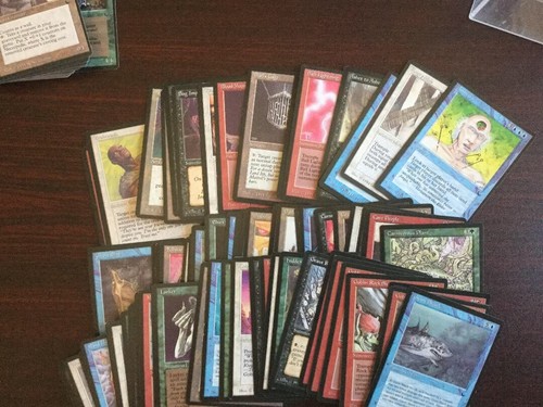 The Dark Complete Set MTG Magic the Gathering 1994 Vintage Legacy unplayed NM - Picture 3 of 4