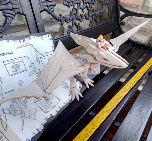 Kenner Bone Age Ptero & Brog Instructions COMPLETE Vintage Dinosaur Pteranodon - Picture 18 of 24