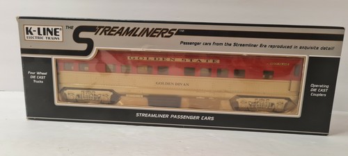 k line streamliners Golden State Observation Car Golden Divan - Picture 3 of 4