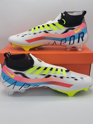 Nike Vapor Edge Elite 360 Football Cleats Mens size 13 White Volt OBJ DR5398-100 Nike Vapor Edge Elite 360 Football Cleat White Volt DR5398  main image 3