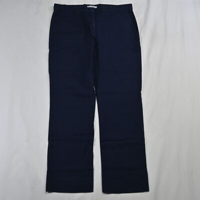 100 cotton dress pants womens Gap 2 Navy Blue 100% Cotton Fashion Trouser Womens Dress Pants