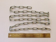 5mm 3/16" Galvanized Steel Chain 6 ft. 2M Heavy Duty Link galvanised