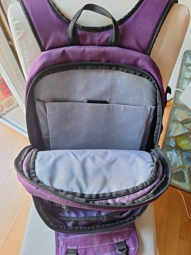 Schulrucksack von Jack Wolfskin, lila, 45cm hoch, 35 cm breit, 18 cm tief - Bild 3 von 5