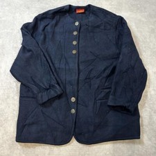Vintage Geiger Wool Jacket Classic Style Button Up Jacket Women's L