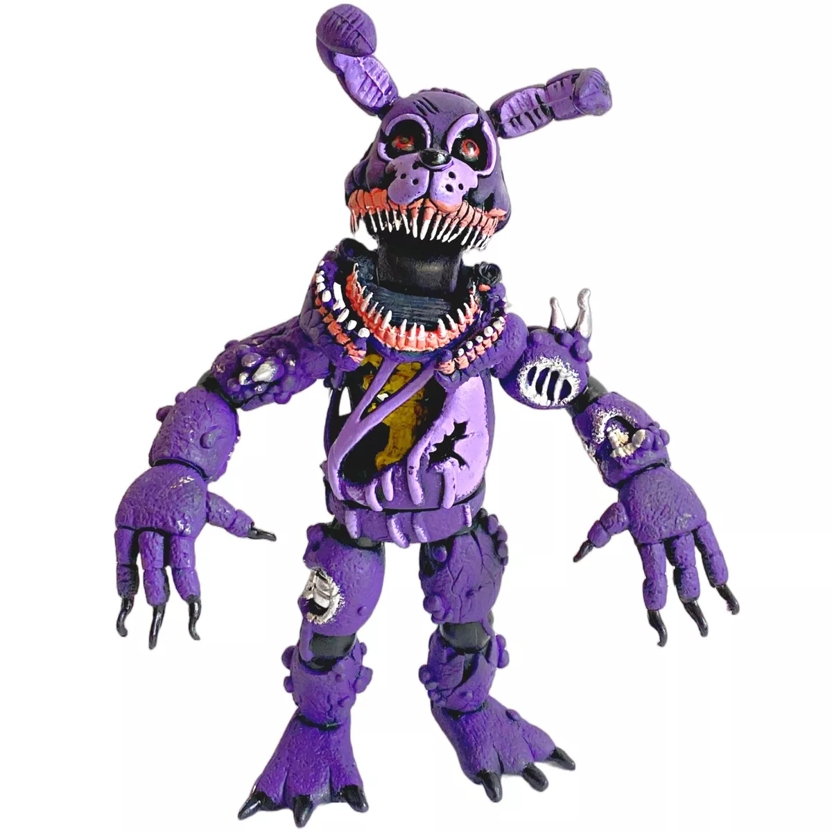 TOY FIGURE MEXICAN BONNY PURPLE FIVE NIGHTS AT FREDDY 'ANIMATRONICS TWISTED