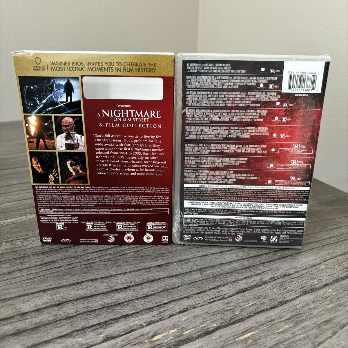 A Nightmare on Elm Street Collection (DVD) 8 Films Brand New Robert Englund A Nightmare on Elm Street Collection (DVD) 8 Films Brand New Robert Englund