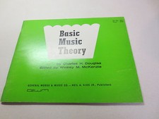 Basic Music Theory by Charles H. Douglas vintage 1970 General Words  Music Co.