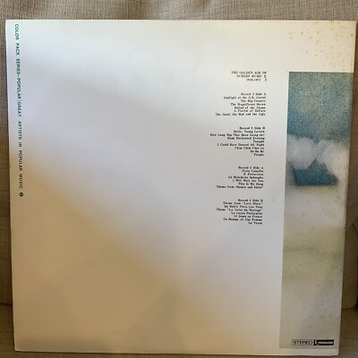 Rare Japanese Pressing LP x2 Golden Age Screen Music Love