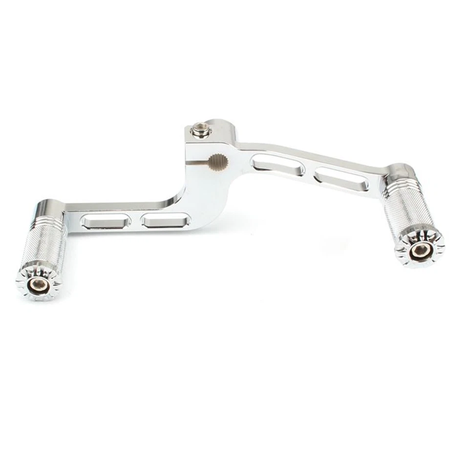 Silver Gear Shift Lever Shifter Foot Peg Kit For Harley Sportster XL 883 2004-06 Foto 4 de 4